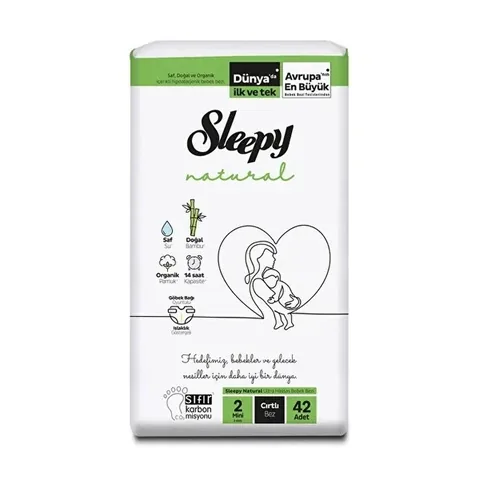 Подгузники Sleepy Baby Джамбо 2 размер 42 шт.