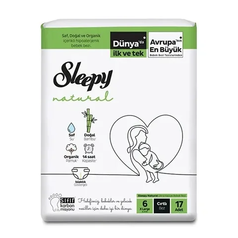 Подгузники Sleepy Baby размер 6 XL 17 шт.