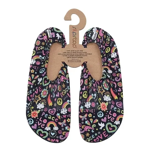 Slipstop 21-23 Größe Damen Rutschfeste Schuhe Peace