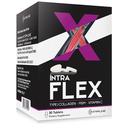 İntraline İntra Flex Collagen Food Supplement 30 Tablets