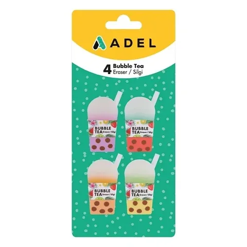 Adel PVC-freie Knetgummis 4er-Pack