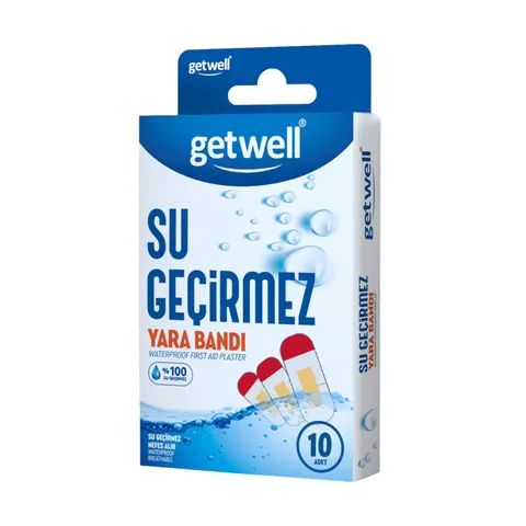 Getwell 10-teiliges wasserdichtes Pflaster für Wundheilung