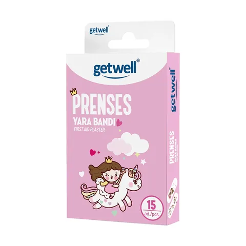 Getwell Prinzessin Pflaster für Kinder – 15 Stück