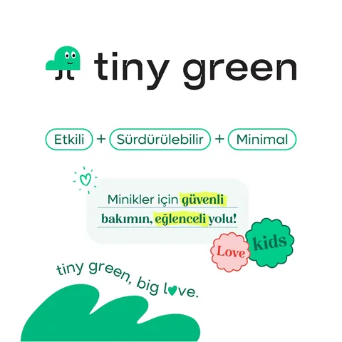 Tiny Green Baby And Child Hair And Body Shampoo Chamomile Scented 500 ml