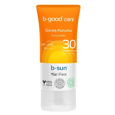 Солнцезащитный крем для лица B-good B-sun SPF 30 50 мл