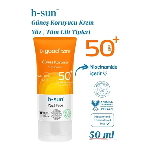 B-good B-sun Spf 50+ Face Sun Protection 50 ml