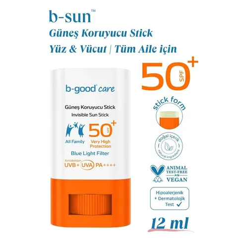 b-good b-sun Spf50+ Sun Protection Stick 12 ml