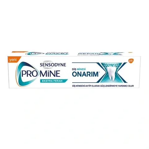 Sensodyne معجون أسنان سنسوداين برومين (بروناميل) لإصلاح مينا الأسنان وانتعاش إضافي 75 مل