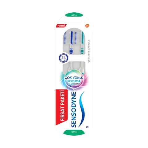 Sensodyne Medium Zahnbürste 1+1 Pack