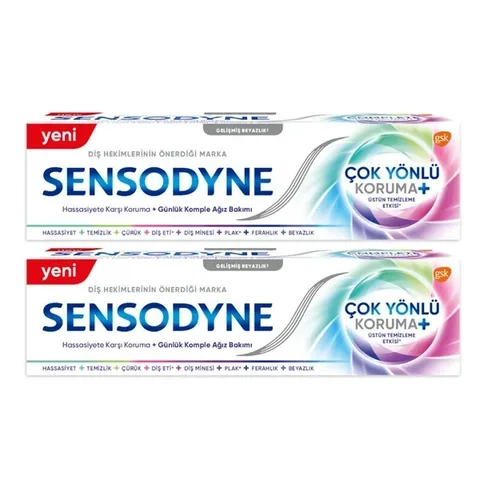 Sensodyne معجون أسنان سنسوداين متعدد الحماية 75 مل اشترِ واحدًا واحصل على الثاني مجانًا