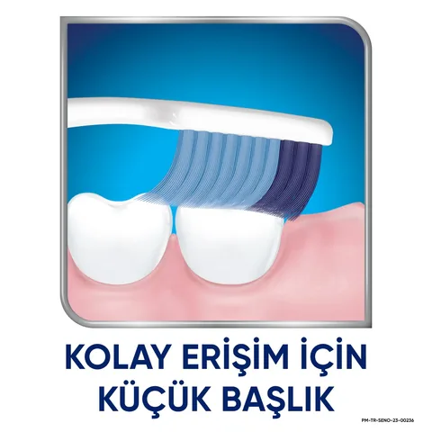 Sensodyne فرشاة أسنان سنسوداين لتنظيف الأسنان الحساسة، عبوة من قطعتين