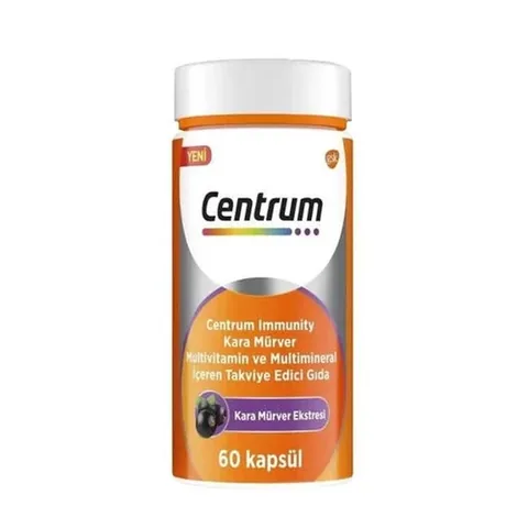 Centrum Immunität Schwarze Holunderbeere Nahrungsergänzung - 60 Kapseln