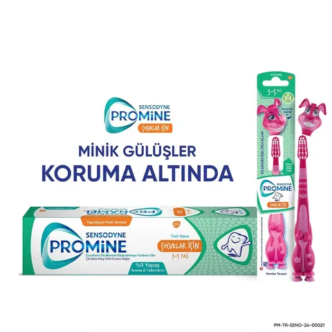 Sensodyne Promine For Children Soft Toothbrush -Pink Rabbit