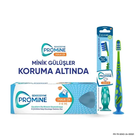 Sensodyne Promine Kinderzahnbürste weich mit sanften Borsten