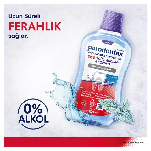 Parodontax Mouthwash Gum Power &amp; Protection 500 ml