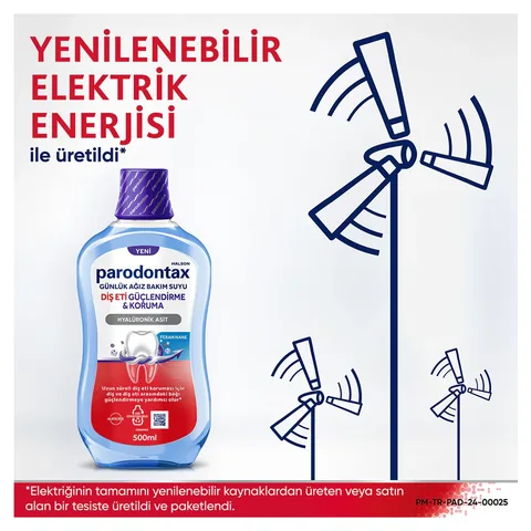Parodontax Mouthwash Gum Power &amp; Protection 500 ml
