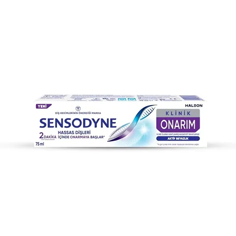 Sensodyne معجون أسنان سنسوداين كلينيكال ريبير أكتيف وايتينج 75 مل