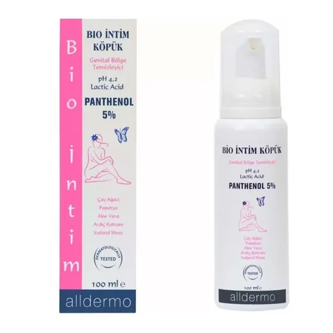 Пена для интимной гигиены Alldermo Пантенол 100 мл