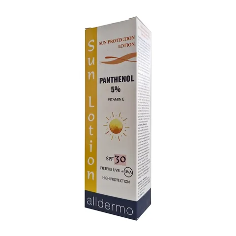 Солнцезащитный лосьон Alldermo SPF30+ 200 мл