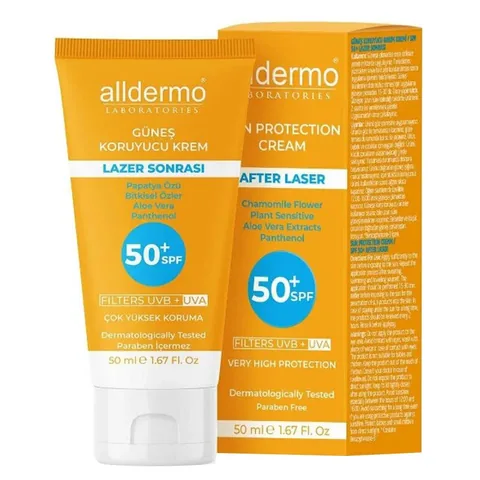 Солнцезащитный крем Alldermo после лазера SPF50+ 50 мл