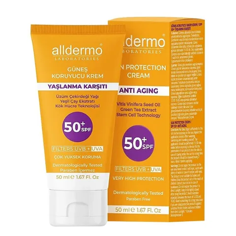 Крем для солнцезащиты Alldermo Антивозрастной SPF 50+ 50 мл
