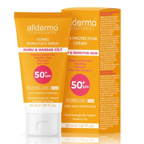Солнцезащитный крем Alldermo SPF 50+ 50 мл