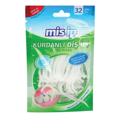 Mis Dental Floss Picks 32 pcs