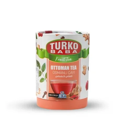 Turko Baba الشاي العثماني بالقرفة والزنجبيل والقرنفل ساخن او بارد من تركو بابا  200 جرام