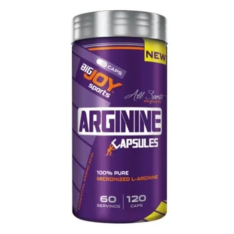 Bigjoy Arginin 120 Veggie-Kapseln