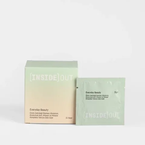 INSIDEOUT Everyday Beauty Supplements - 21 Beutel