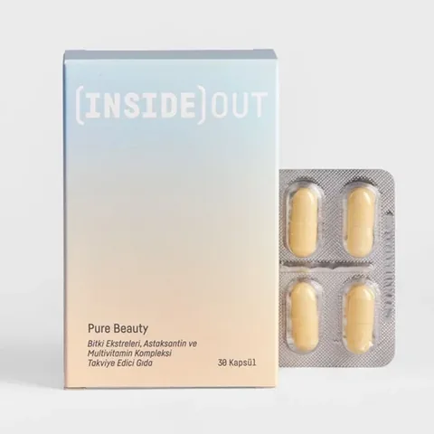INSIDEOUT Pure Beauty Kapseln - Essentielle Vitamine & Mineralien