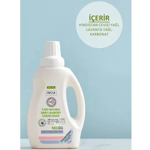 INCIA Natural Baby Washing Machine Soap 750 ml