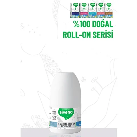 Siveno Natural Whitening Effect Roll On 50 ml