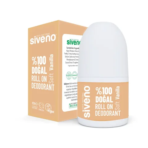 Siveno Natural Roll On Soft Vanilla 50 ml