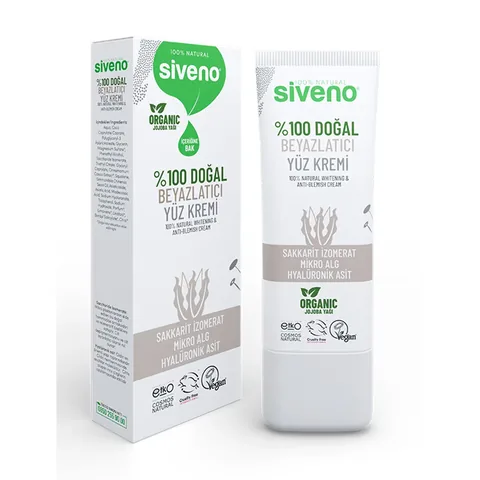 Siveno %100 Natural Whitening Face Cream 30 ml