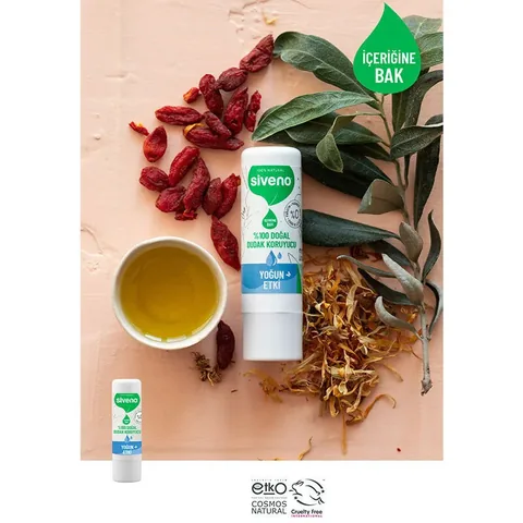 Siveno Natural Lip Balm Mint and Lemon 6 gr