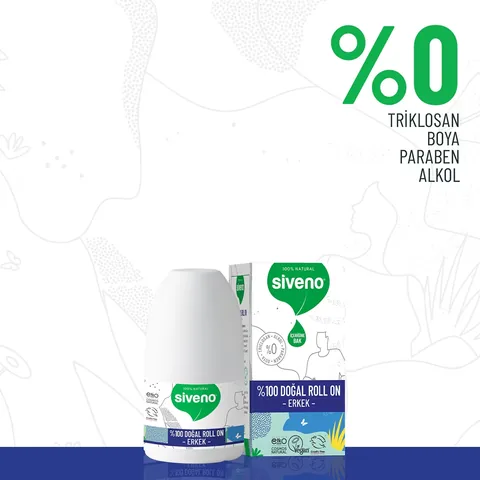 Siveno Natural Roll-On For Men 50 ml