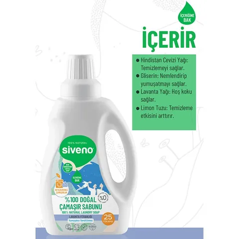 Siveno Natural Laundry Soap 750 ml