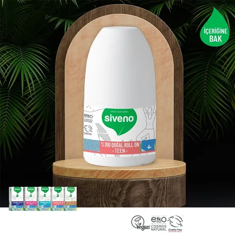 Siveno Natural Teen Pink Roll-On 50 ml