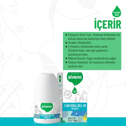 Siveno Natural Sportive Roll-On 50 ml