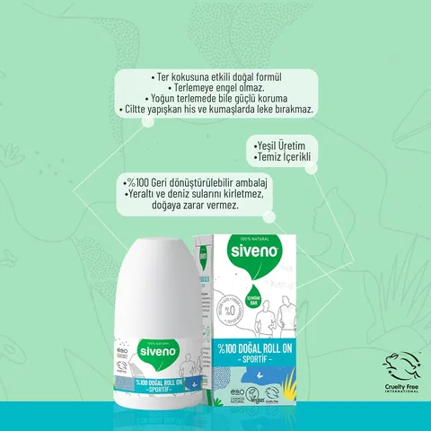 Siveno Natural Sportive Roll-On 50 ml
