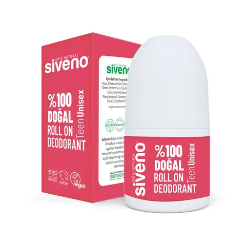 Siveno Natürlicher Roll-On Deodorant für Teens Unisex 50 ml