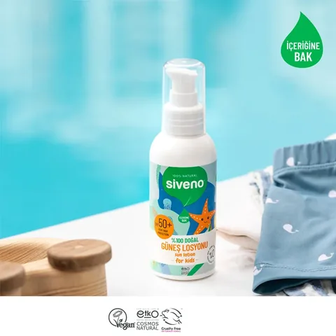 Siveno Natürliche Sonnencreme Lotion 100ml