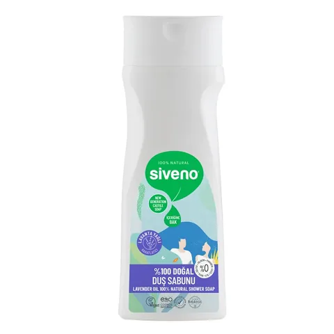 Siveno صابون الاستحمام الطبيعي سيفينو بزيت اللافندر 300 مل