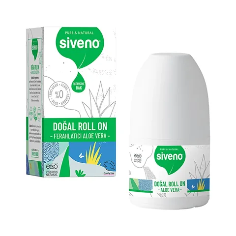 Siveno Aloe Vera Roll-On 50ml - Natürlicher erfrischender Extrakt