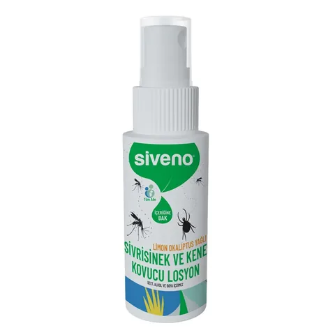Siveno 50ml Mücken- und Zeckenabwehrspray-Creme - Natürlicher Schutz