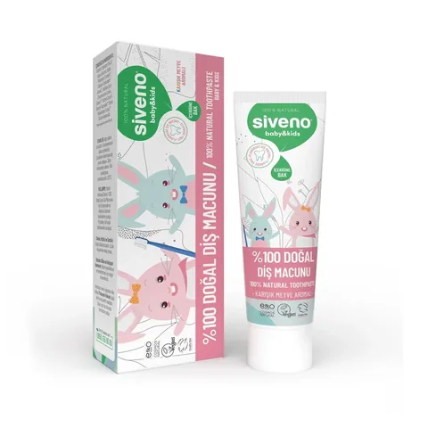Siveno Naturzahnpasta für Babys und Kinder - 50ml
