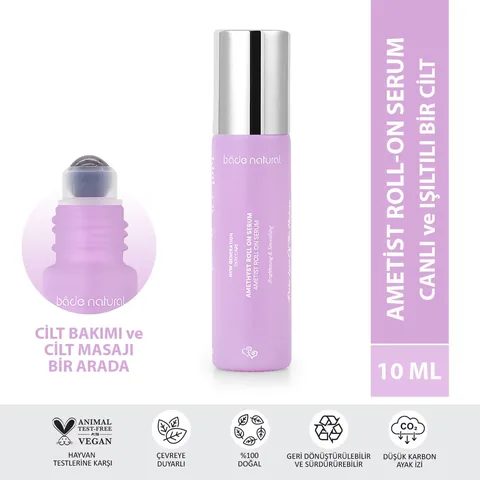 Bade Natural Purifying Amethyst Roll On Serum 10 ml