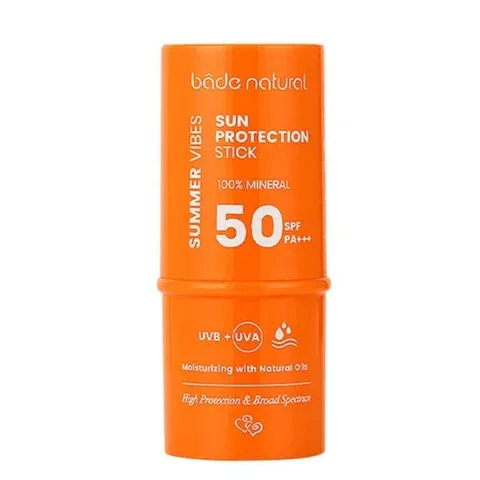 Минеральный солнцезащитный стик SPF 50 - Натуральный 6г от Bade