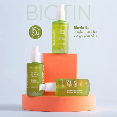 Bade Natural Rosemary &amp; Biotin Hair Serum for Growth 50ml